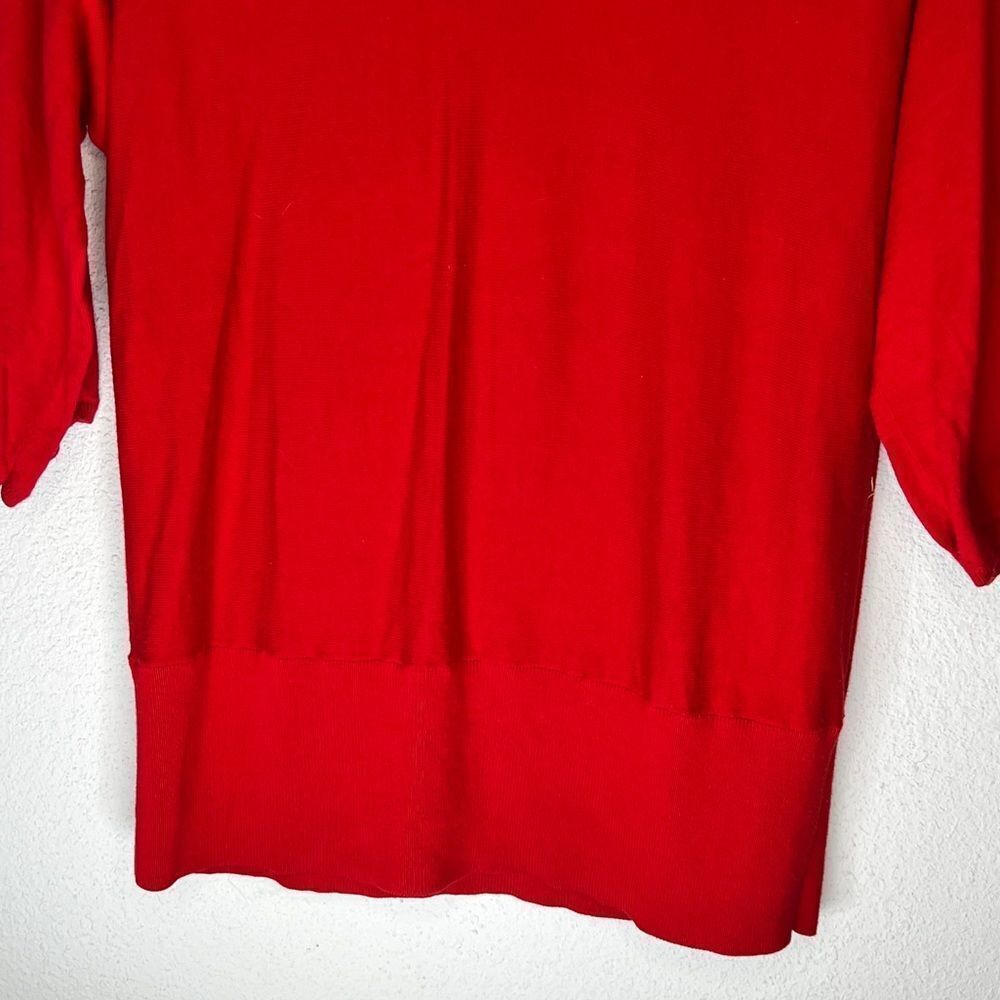 Talbots Red‎ Sweater - Picture 4 of 7